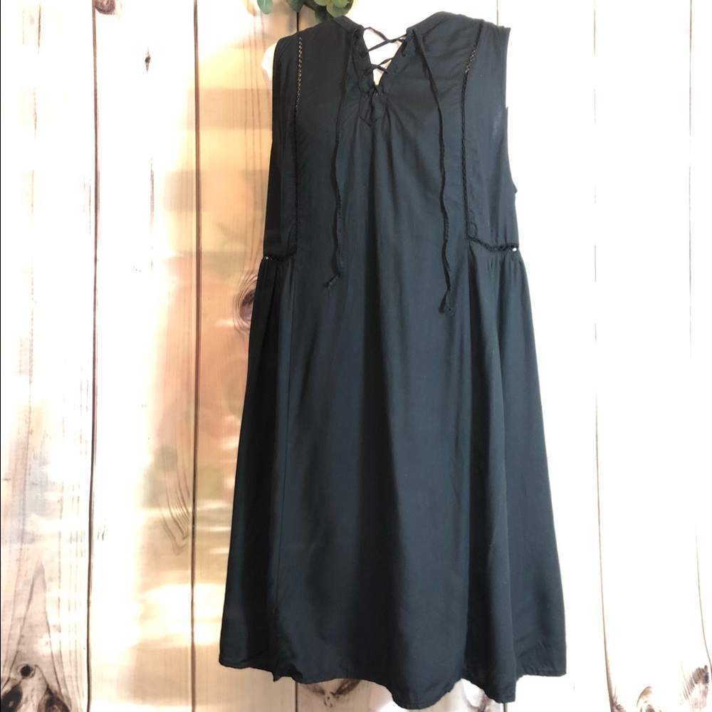 Old Navy L Tank Black Dress / Great Cond